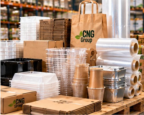 Verpackungen bei CNG Handel